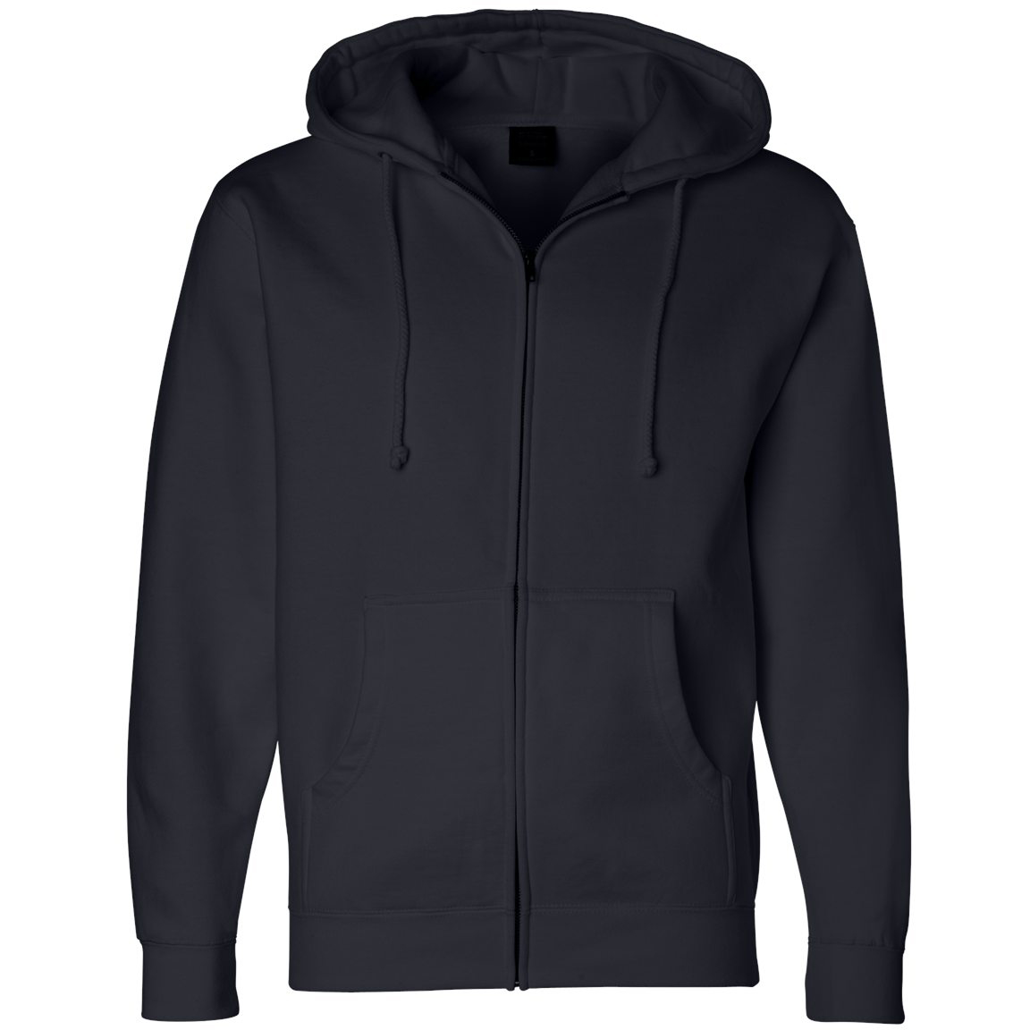 Independent Trading Co. IND4000Z Full-Zip Hooded Sweatshirt - Navy