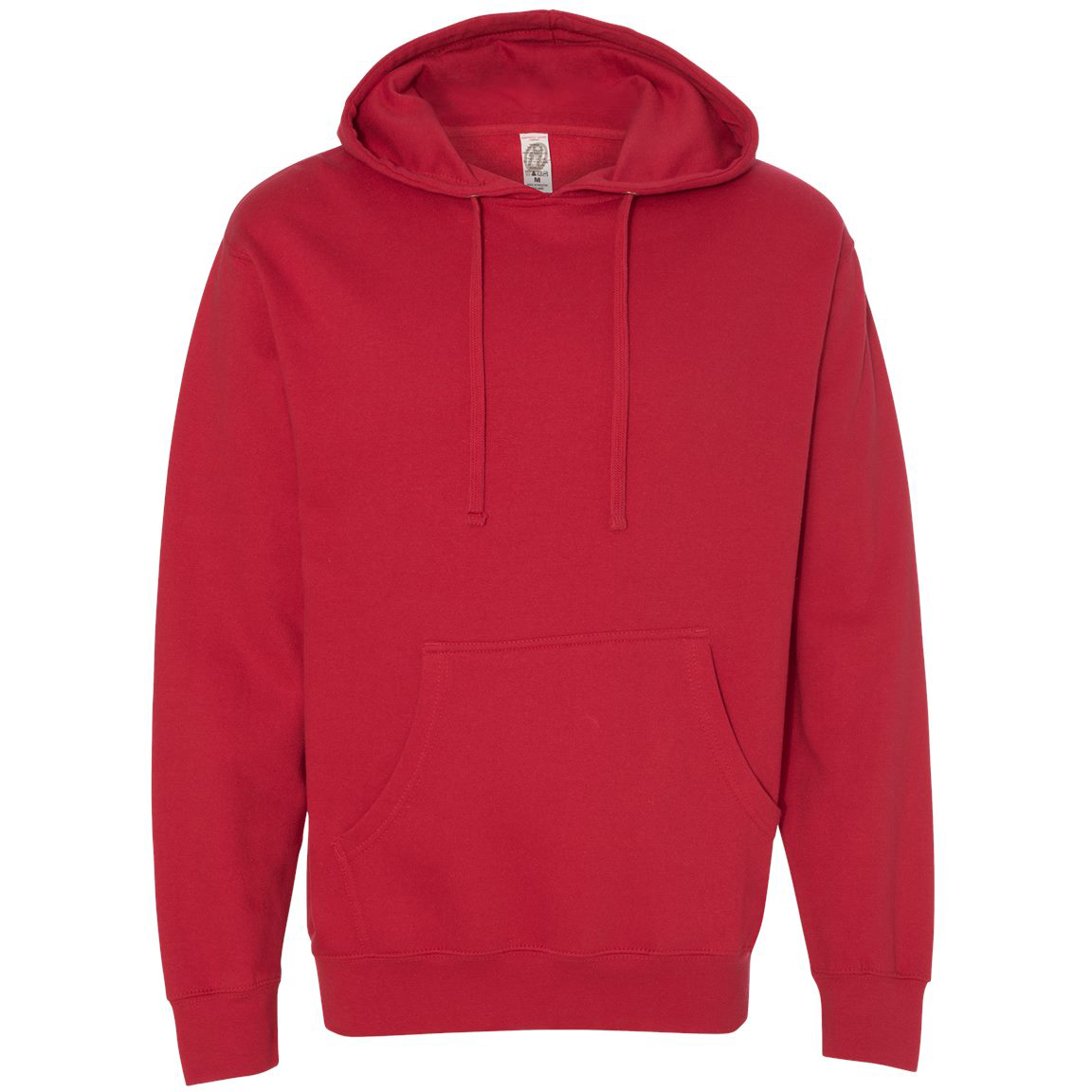 Independent Trading Co. SS4500 Midweight Hooded Sweatshirt - Red | Full ...