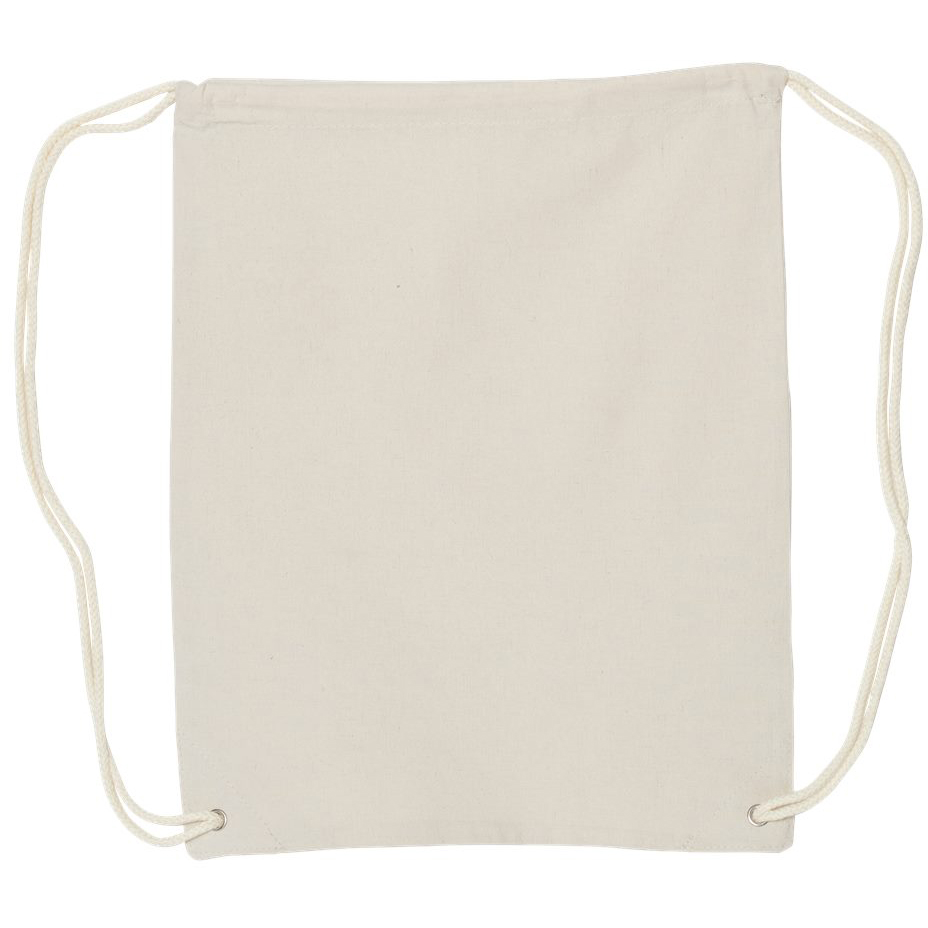 Liberty Bags 8875 Canvas Drawstring Backpack - Natural | Full Source