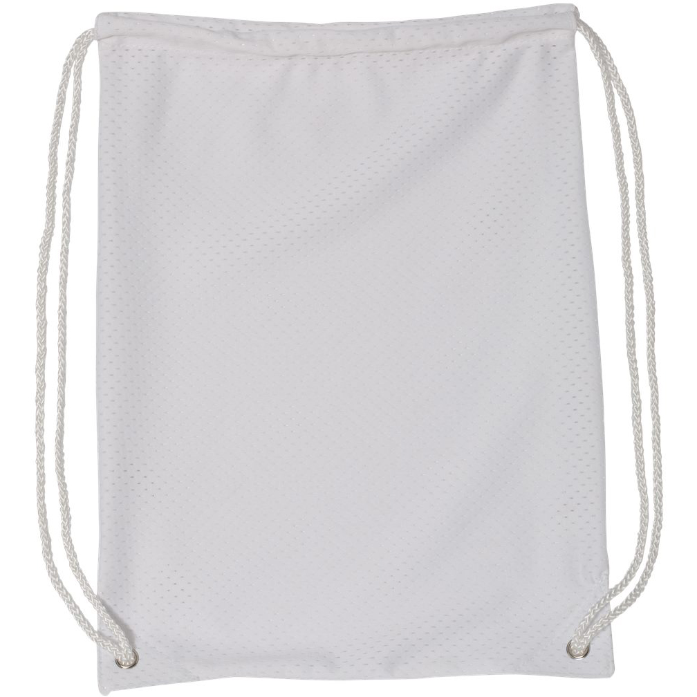 Liberty Bags 8895 Mesh Drawstring Backpack - White | Full Source
