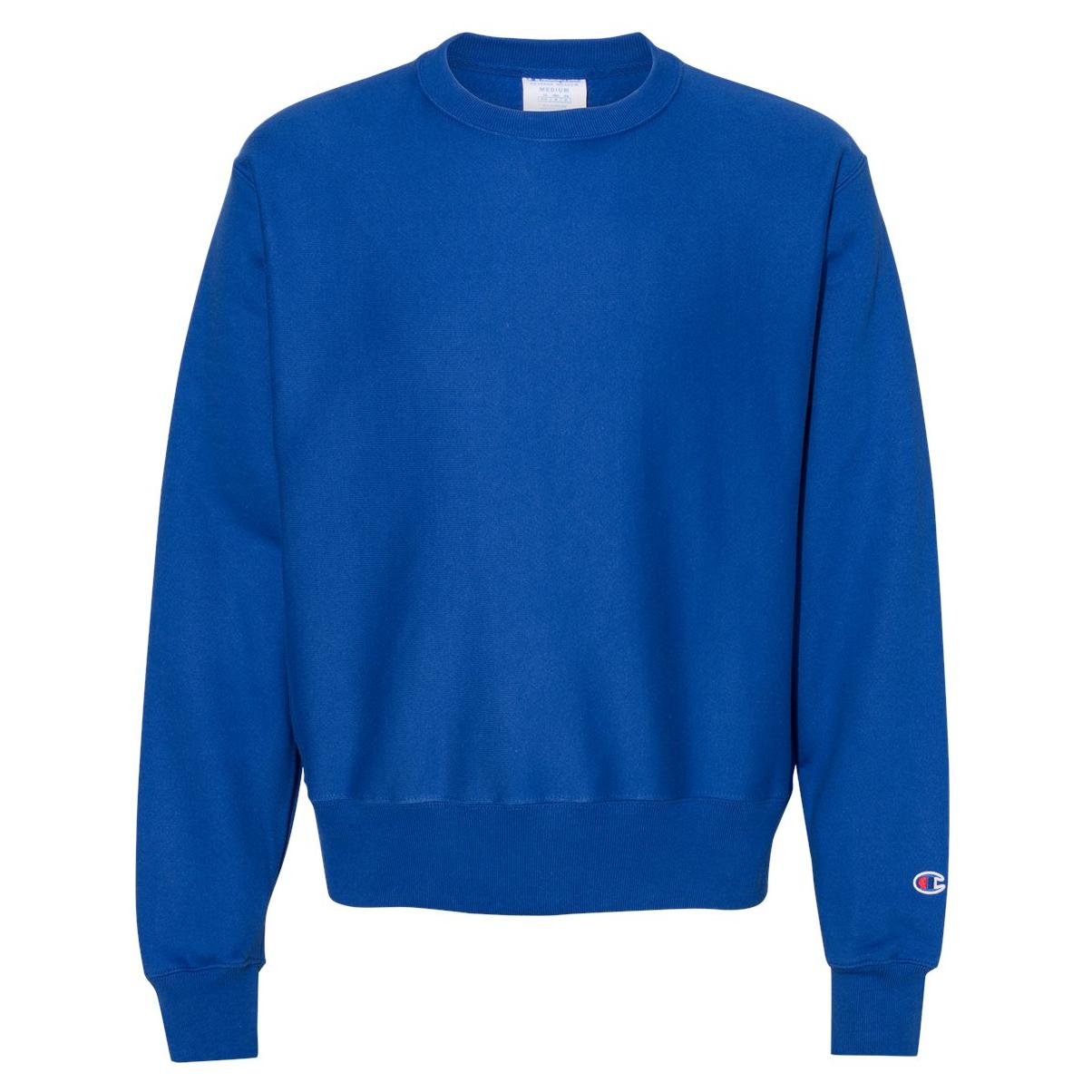 Champion S149 Reverse Weave Crewneck Sweatshirt - Athletic Royal | Full ...