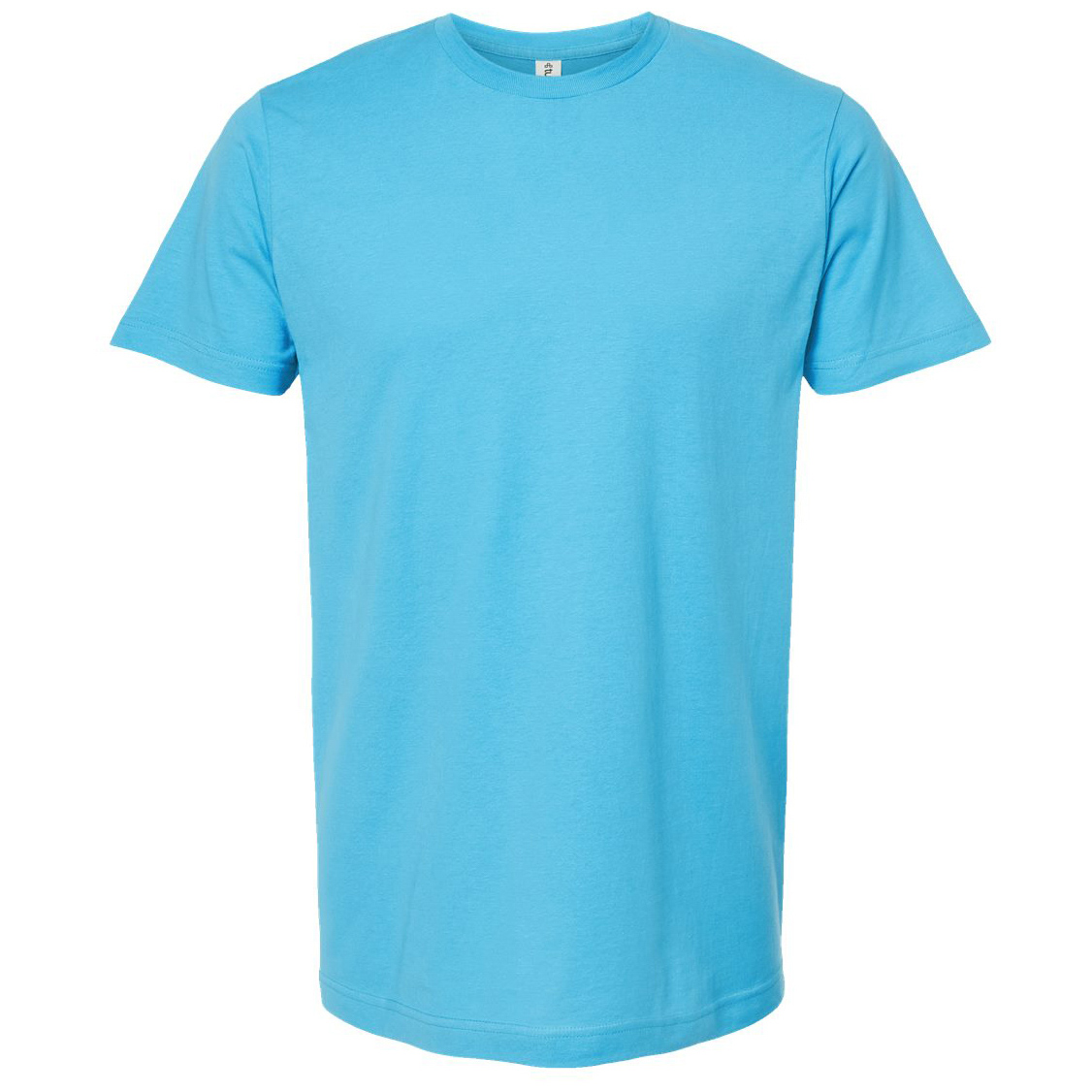 Tultex 202 Unisex Fine Jersey T-Shirt - Aqua | Full Source