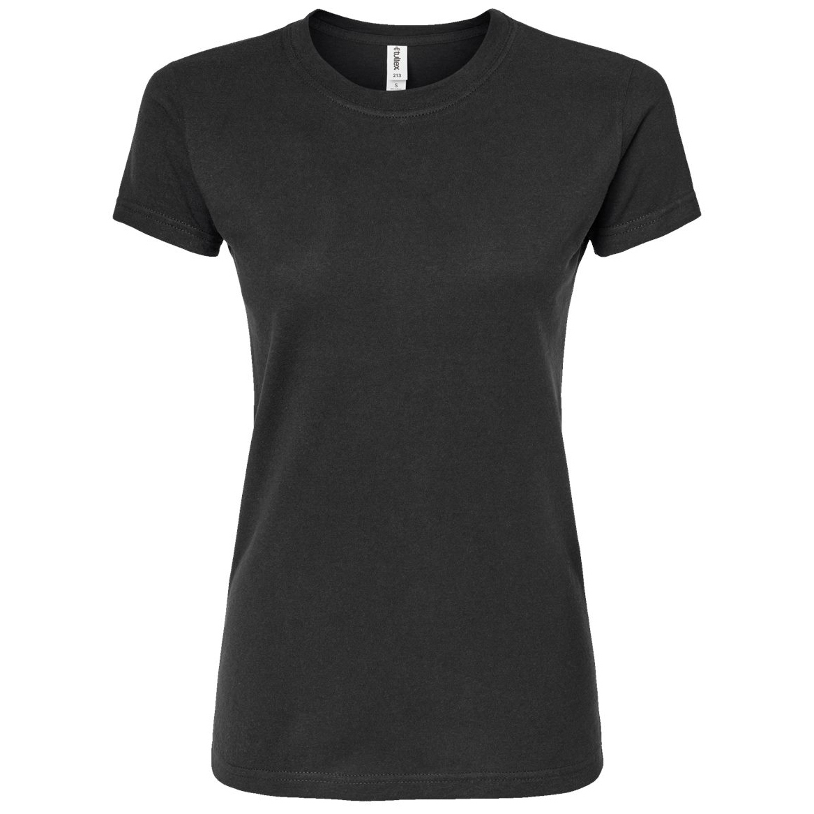 Tultex 213 Women's Slim Fit Fine Jersey T-Shirt - Coal | Full Source