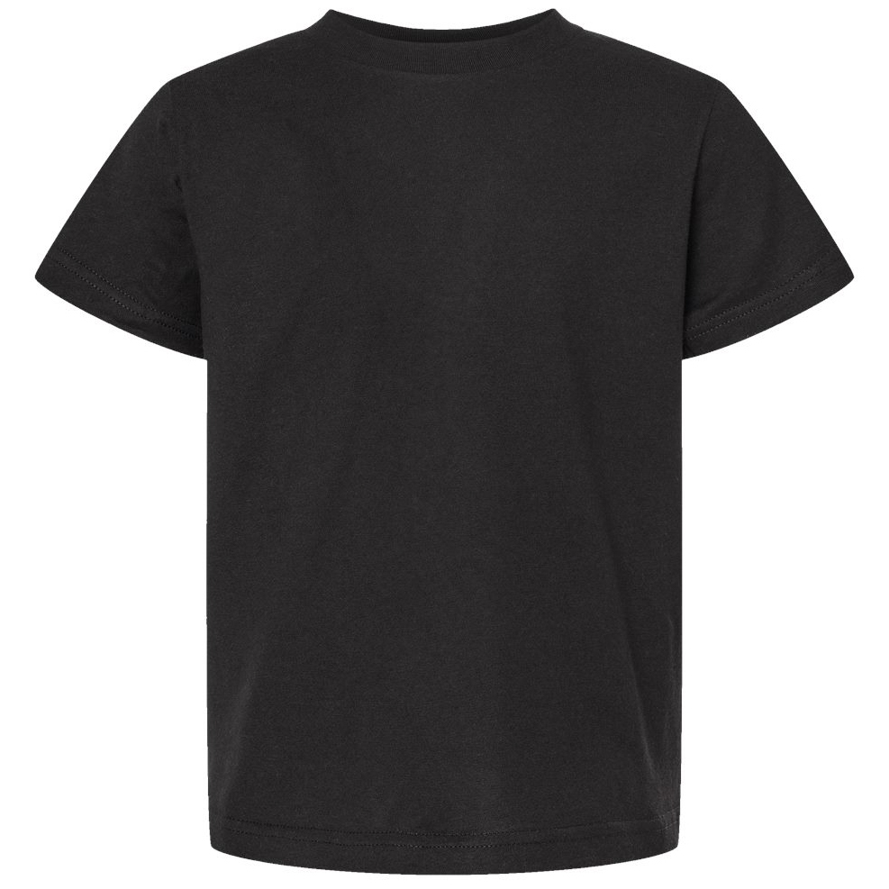 Tultex 235 Youth Fine Jersey T-Shirt - Black | Full Source