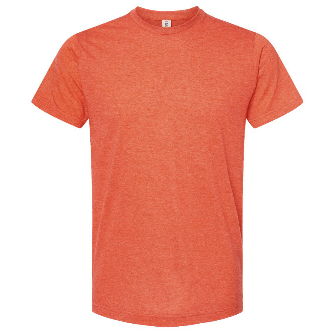 Tultex 241 Unisex Poly-Rich T-Shirt - Heather Orange | Full Source