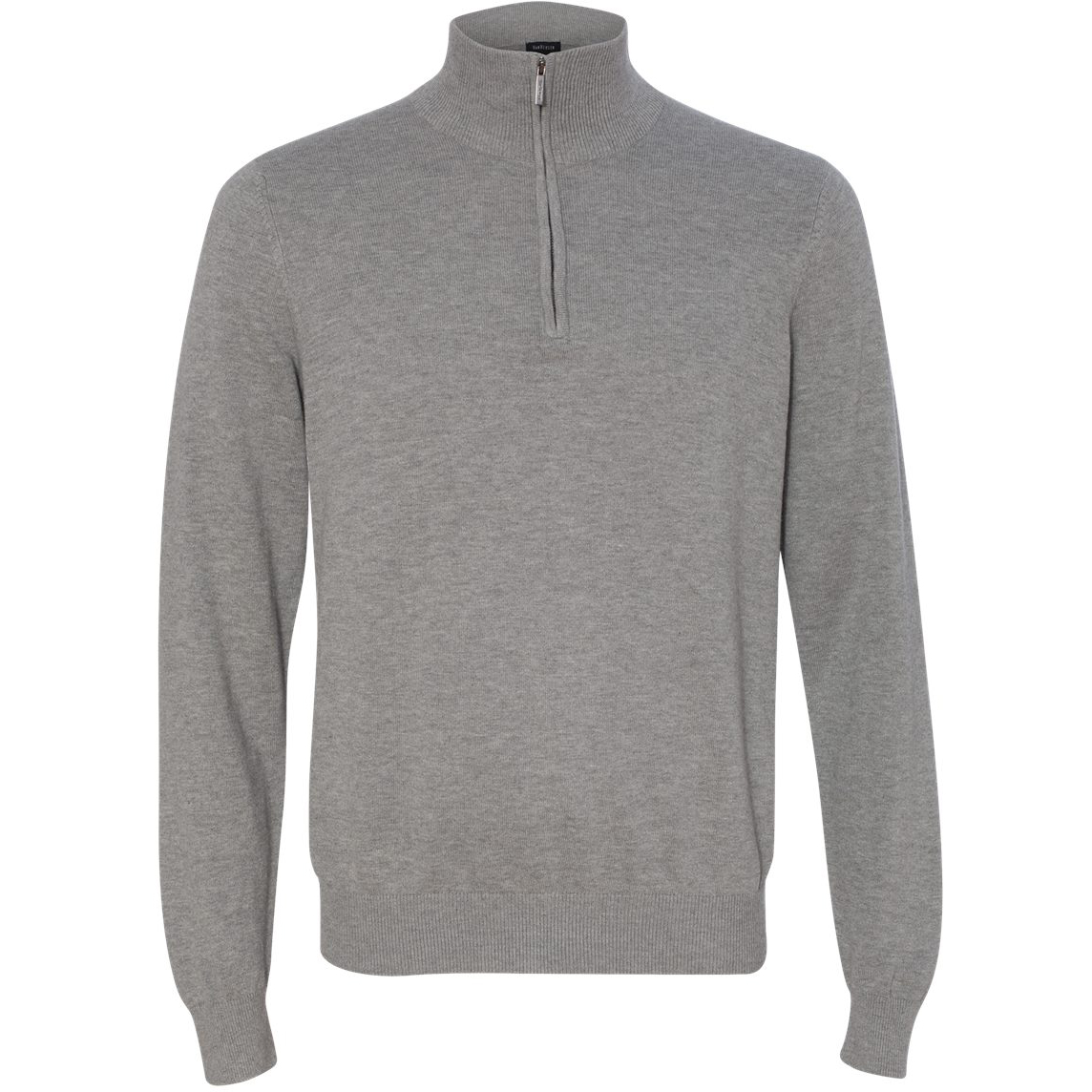 light grey quarter zip