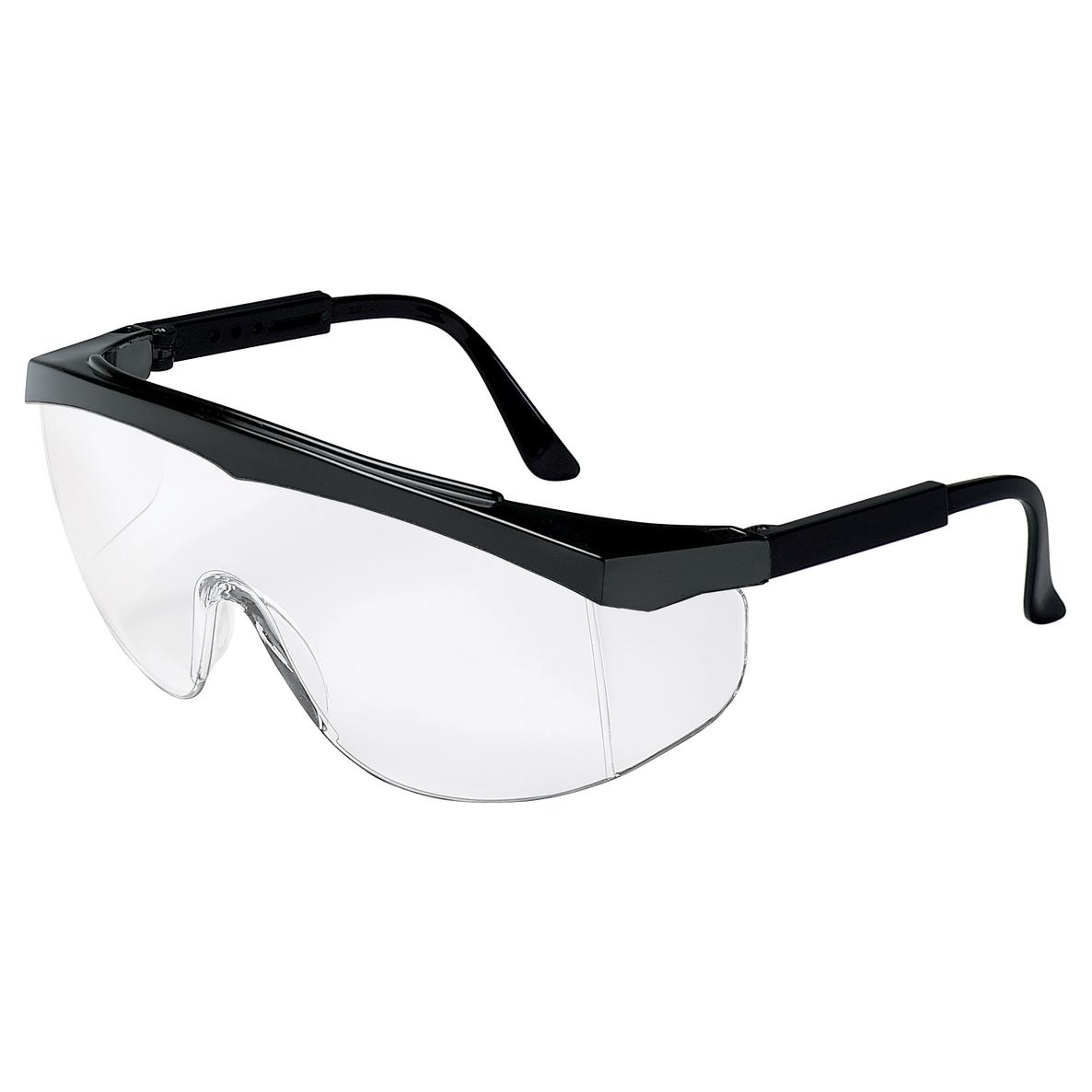 INTEGRA Safety Glasses Clear Lens Adjustable Temples Multi-Color Frame 120 Pcs 