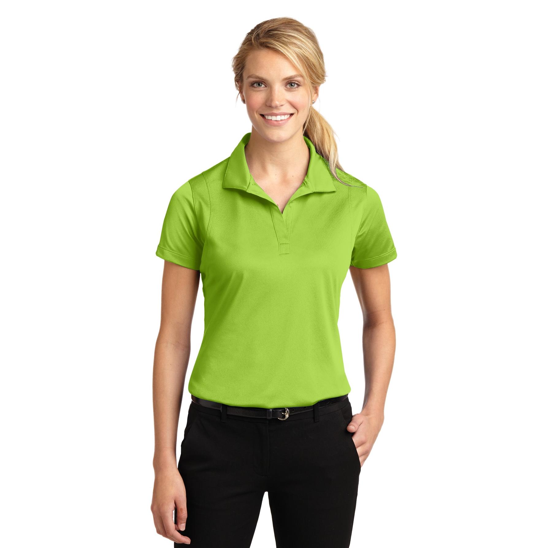 lime green polo shirts for womens