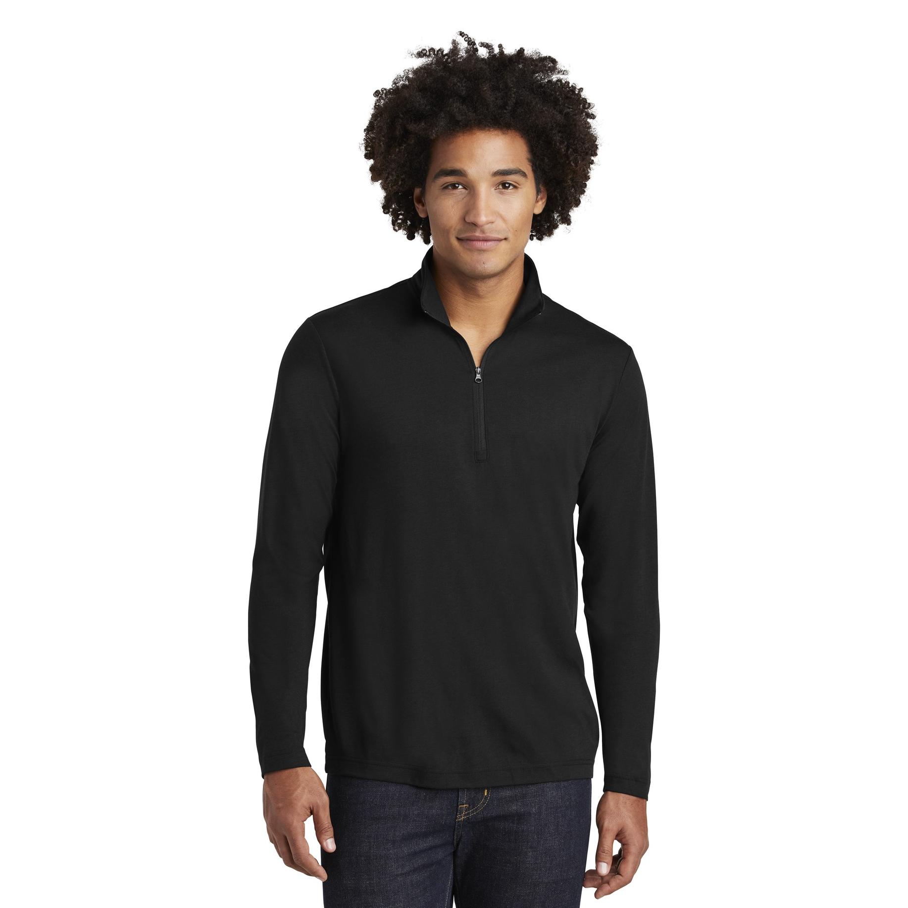 Sport-Tek ST407 PosiCharge Tri-Blend Wicking 1/4-Zip Pullover