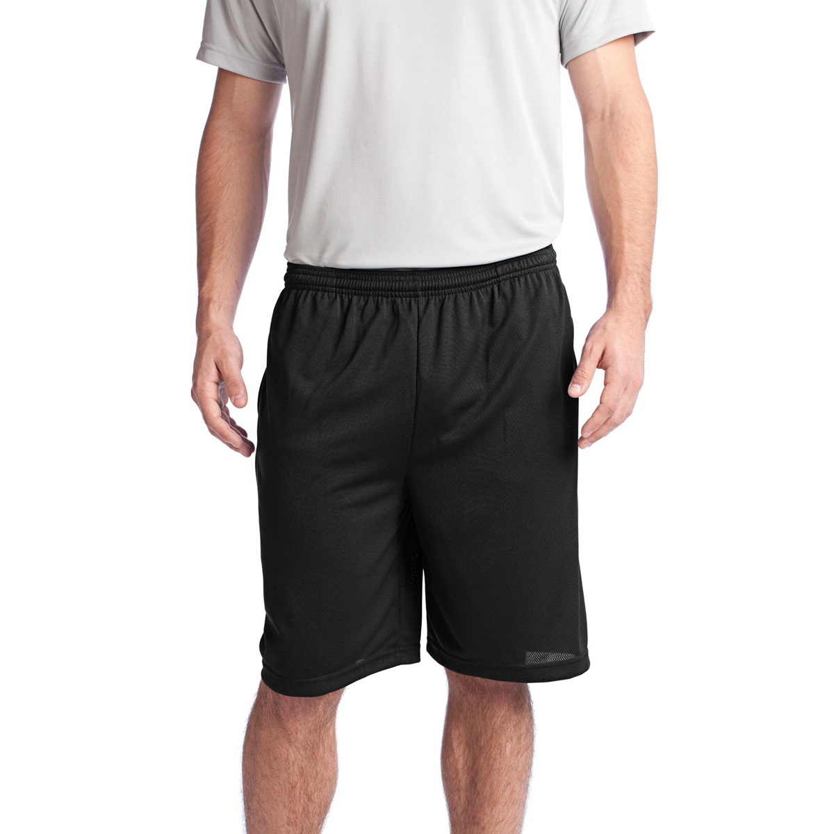 sport tek mesh shorts