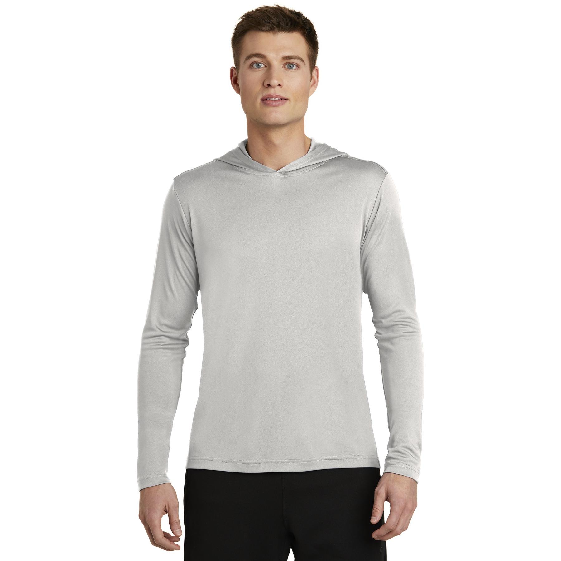 Sport-Tek ST358 PosiCharge Competitor Hooded Pullover - Silver