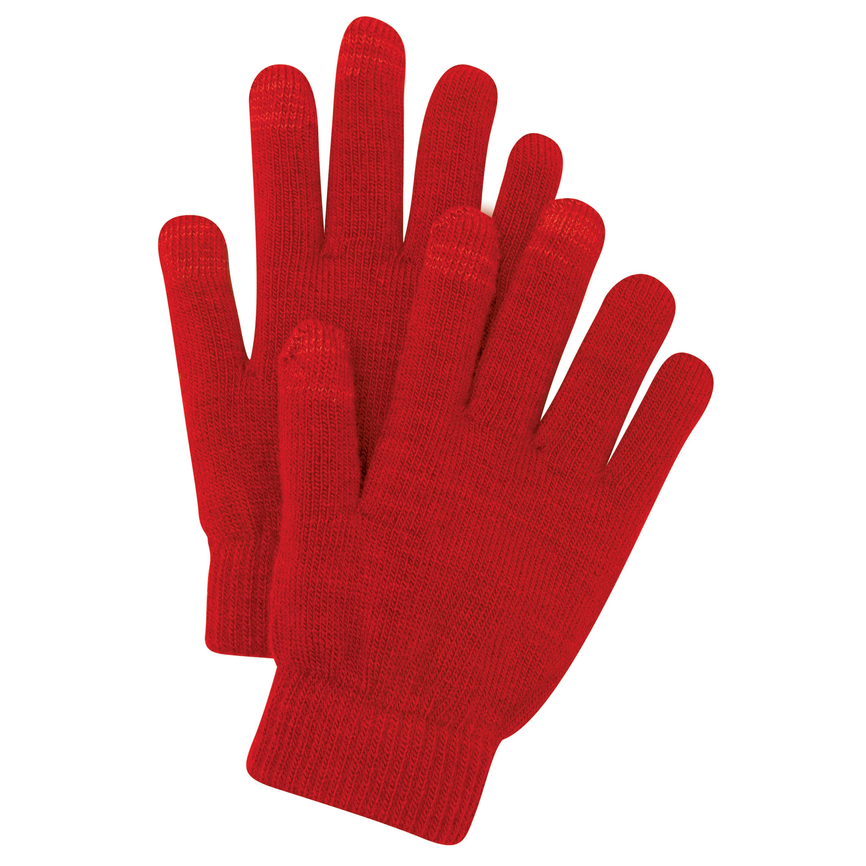 Sport-Tek STA01 Spectator Gloves - True Red | FullSource.com