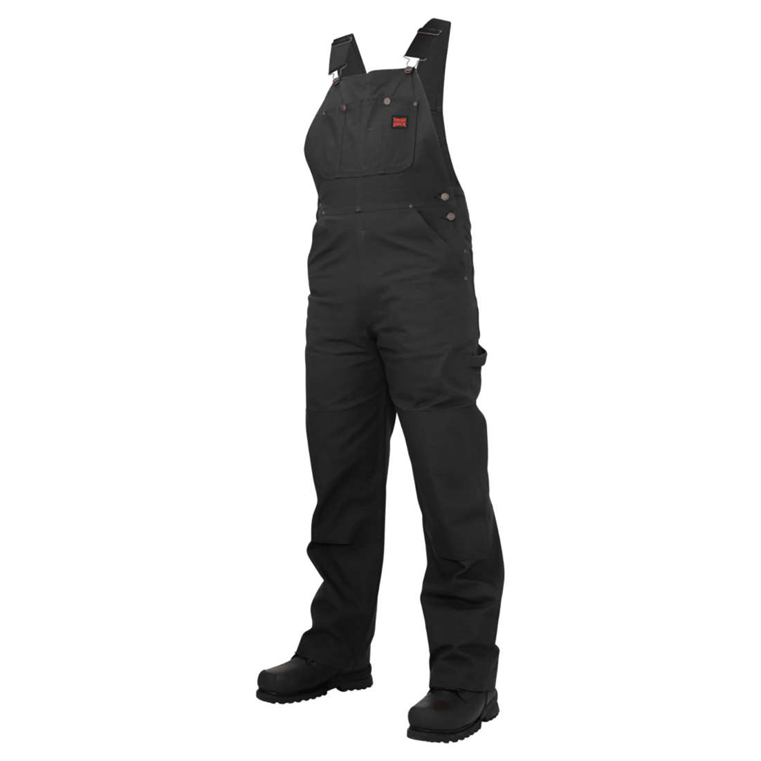 Tough Duck I198 Duck Unlined Premium Duck Bib Overall Black Full Source