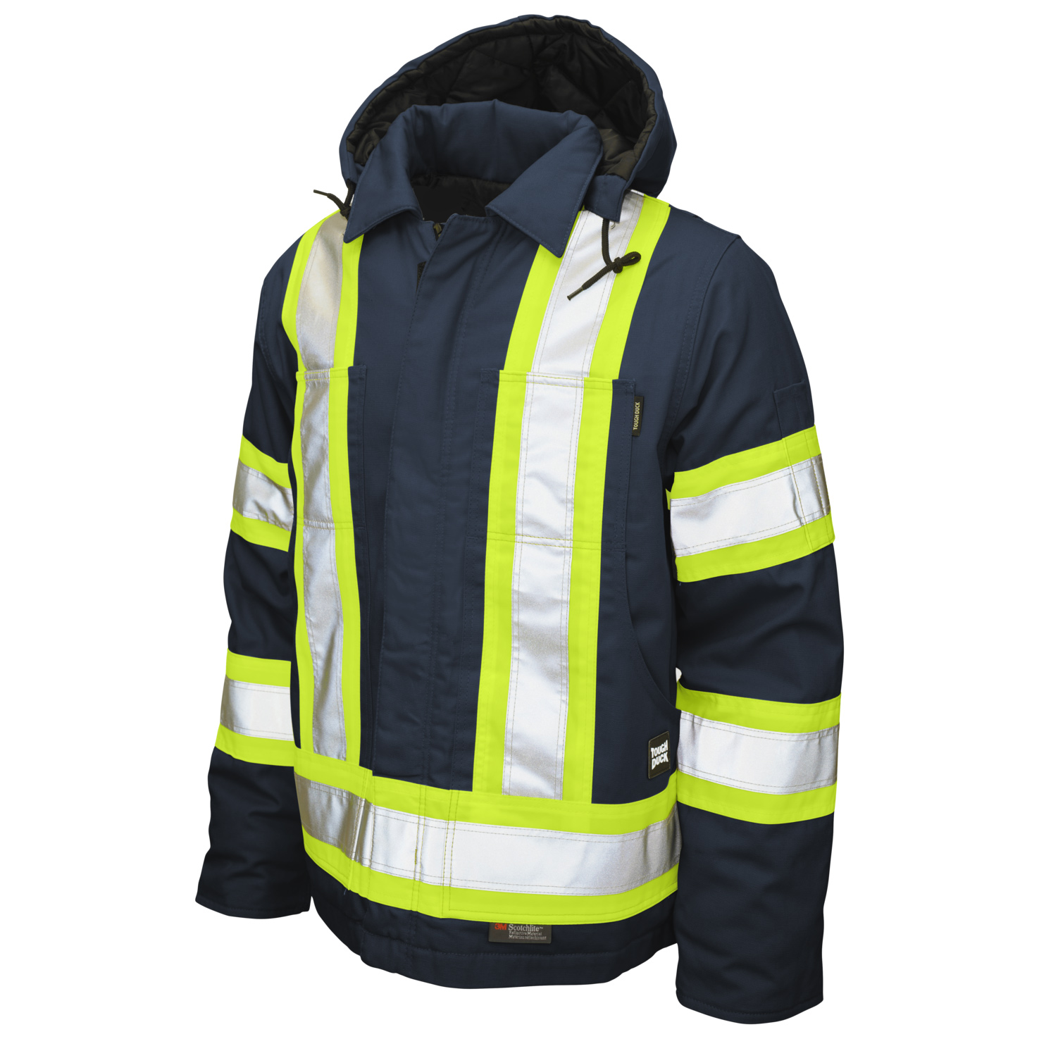 ジャケット・アウター th products Minimalcut Double Jacket 1 Tough Duck S457 Type O Class 1 Duck Safety Jacket - Navy | Full Source