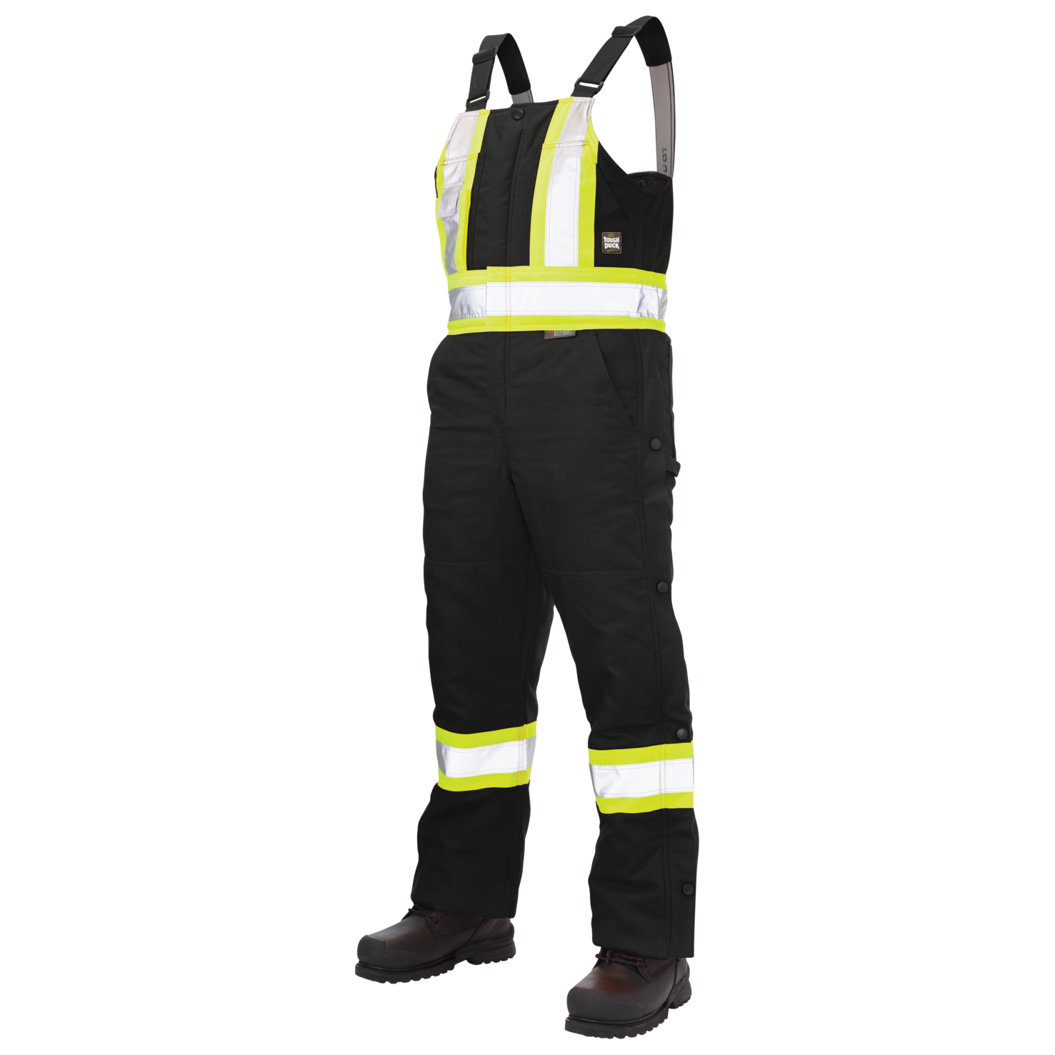 Tough Duck S757 Type O Class 1 Duck Insulated Safety Bib Overalls
