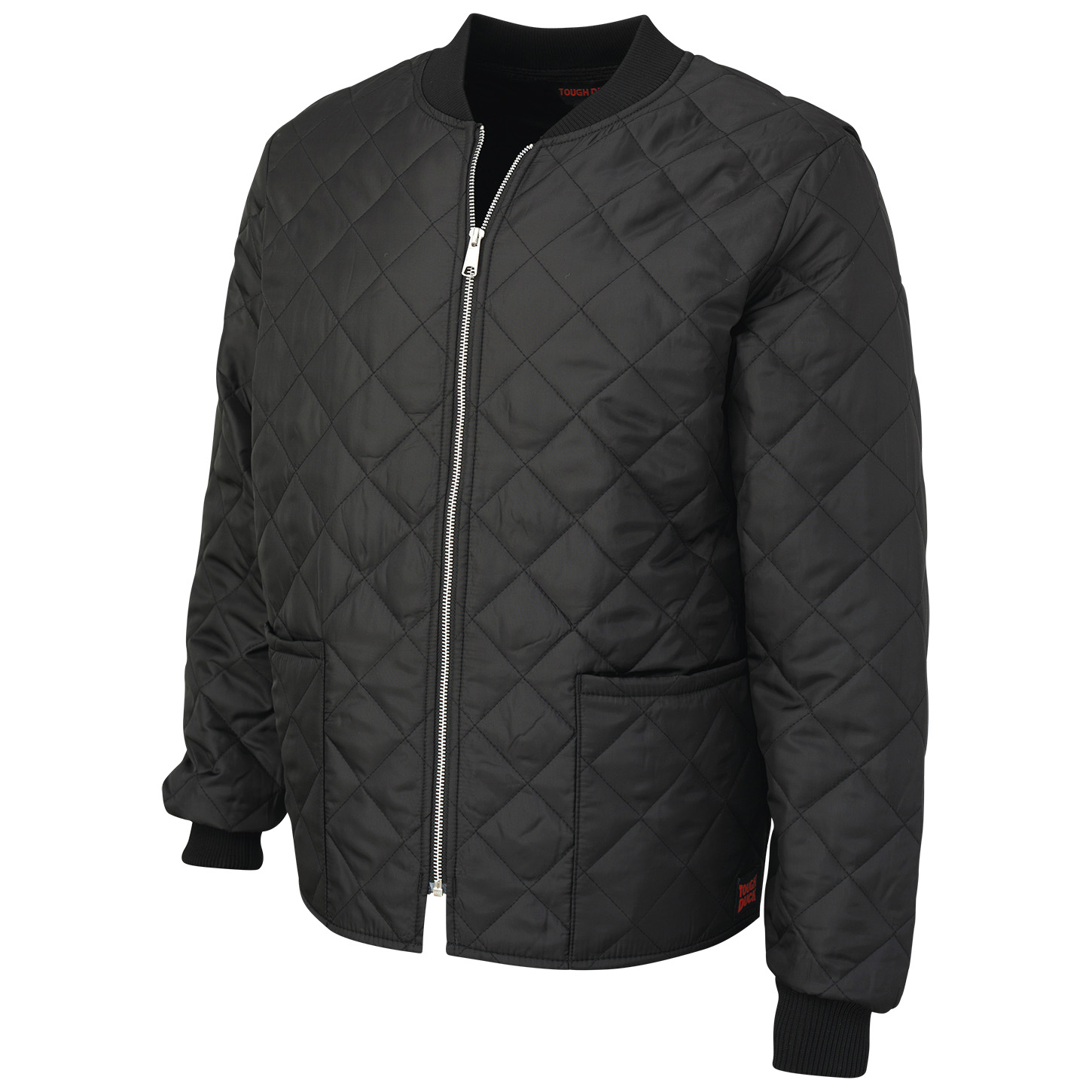 Tough Duck WJ25 Quilted Freezer Jacket - Black | Full Source