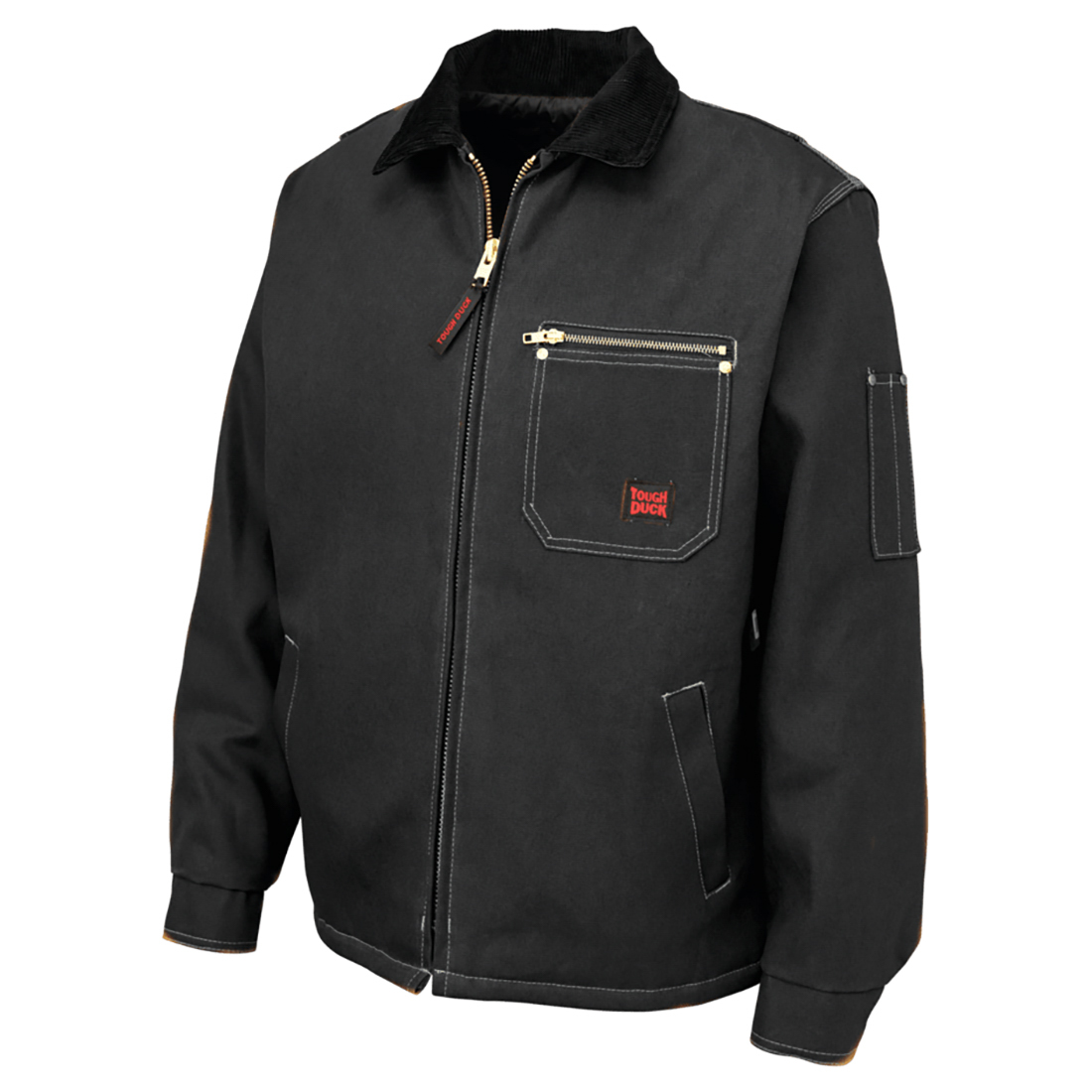 Tough Duck WJ31 Duck Chore Jacket - Black | Full Source Tough Duck WJ31 Duck Chore Jacket - Black | Full Source