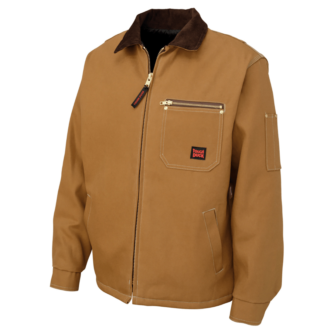 Tough Duck WJ31 Duck Chore Jacket - Brown | Full Source