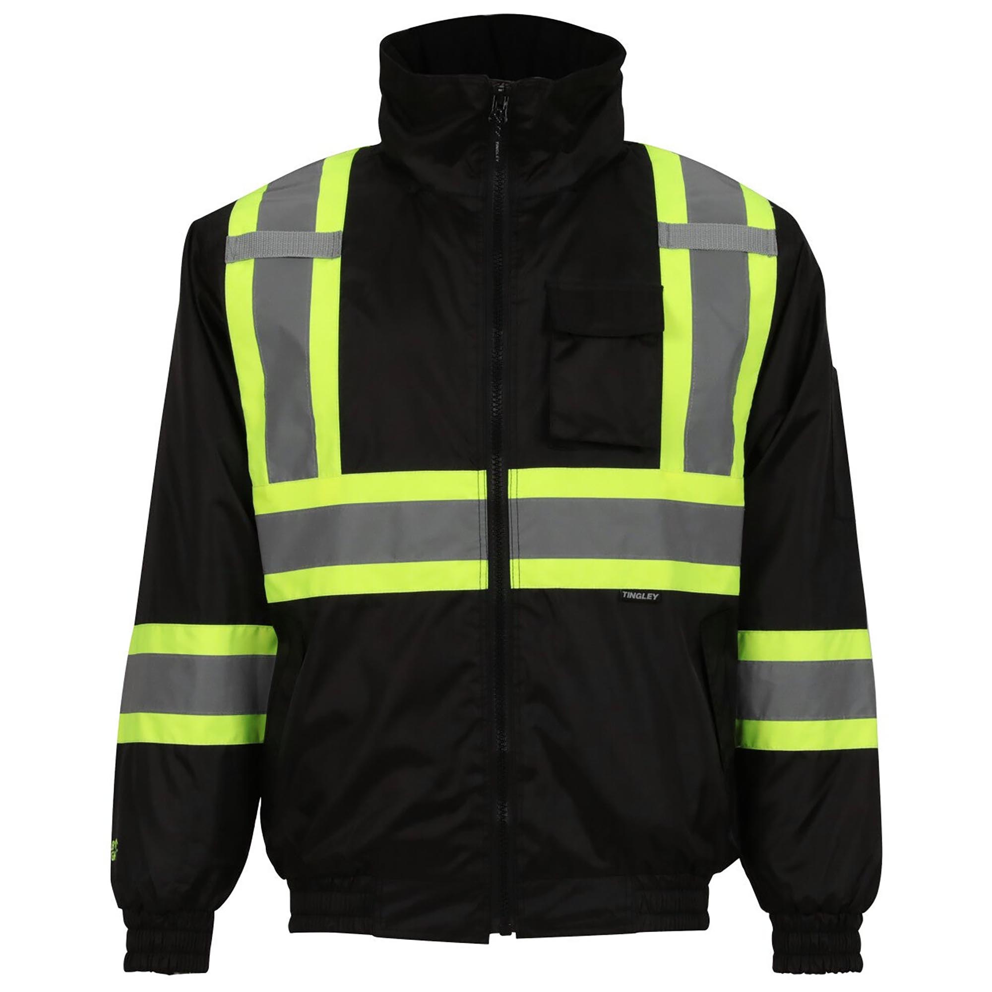 Tingley J26123C Type O Class 1 Waterproof Bomber Safety Jacket