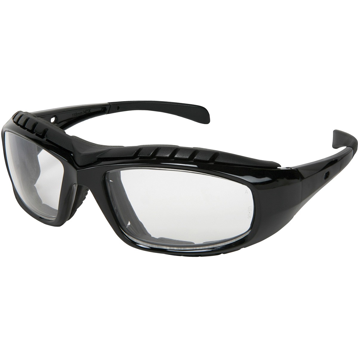 CrossFire 3113 OG3 Safety Glasses - Smoke Lens - Fits Small to Medium  Glasses