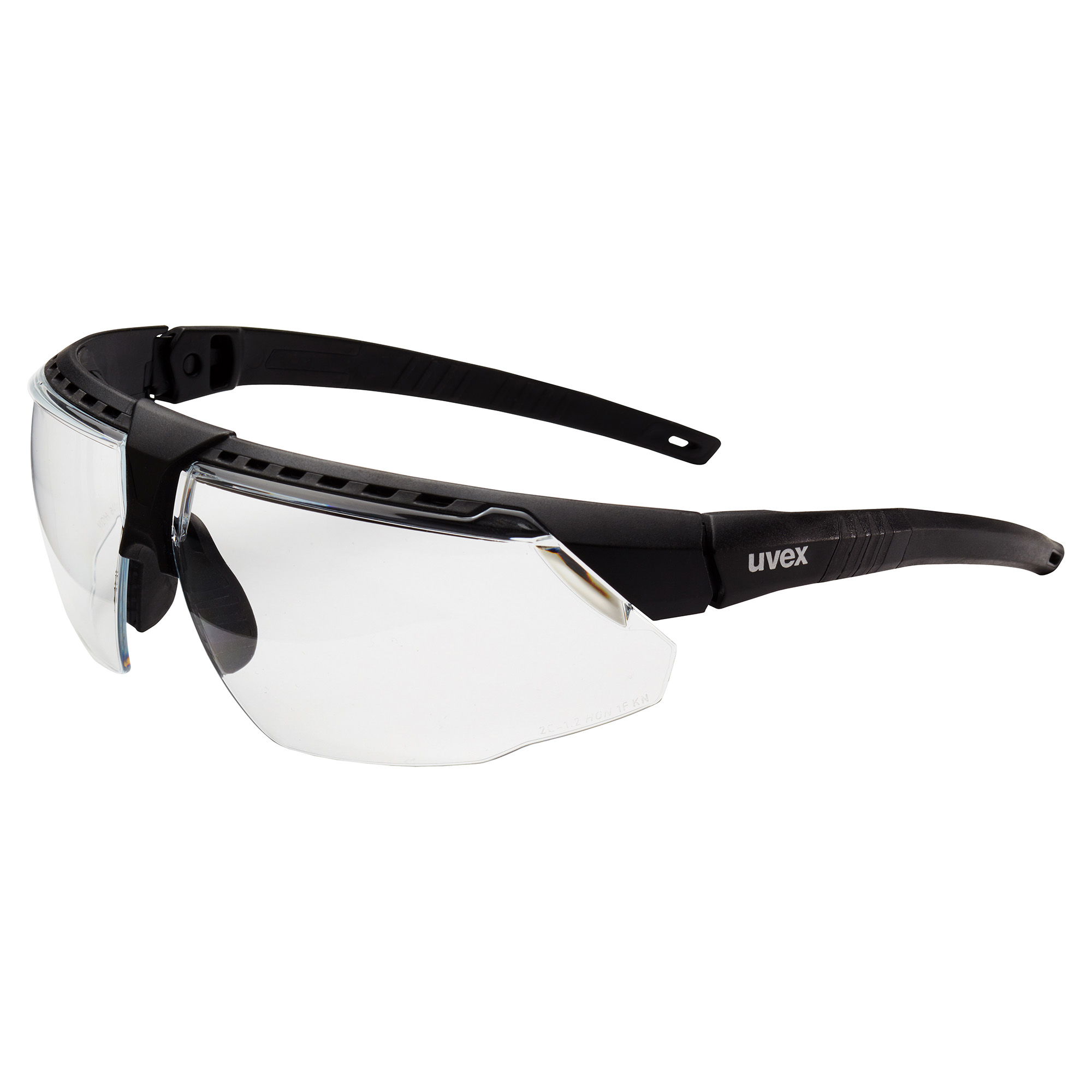 Anti-Fog　Frame　Lens　Uvex　S2850HS　Full　Clear　Avatar　Safety　HydroShield　Glasses　Black　Source
