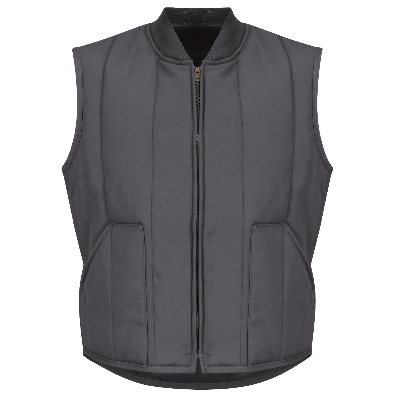 Red Kap VT22 Quilted Vest - Charcoal | Full Source