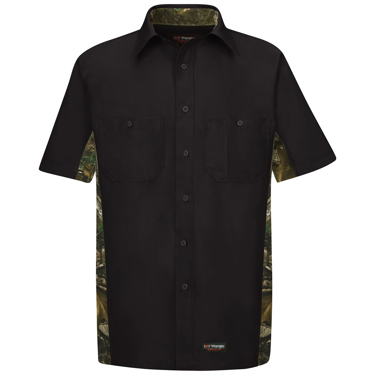 black wrangler shirt