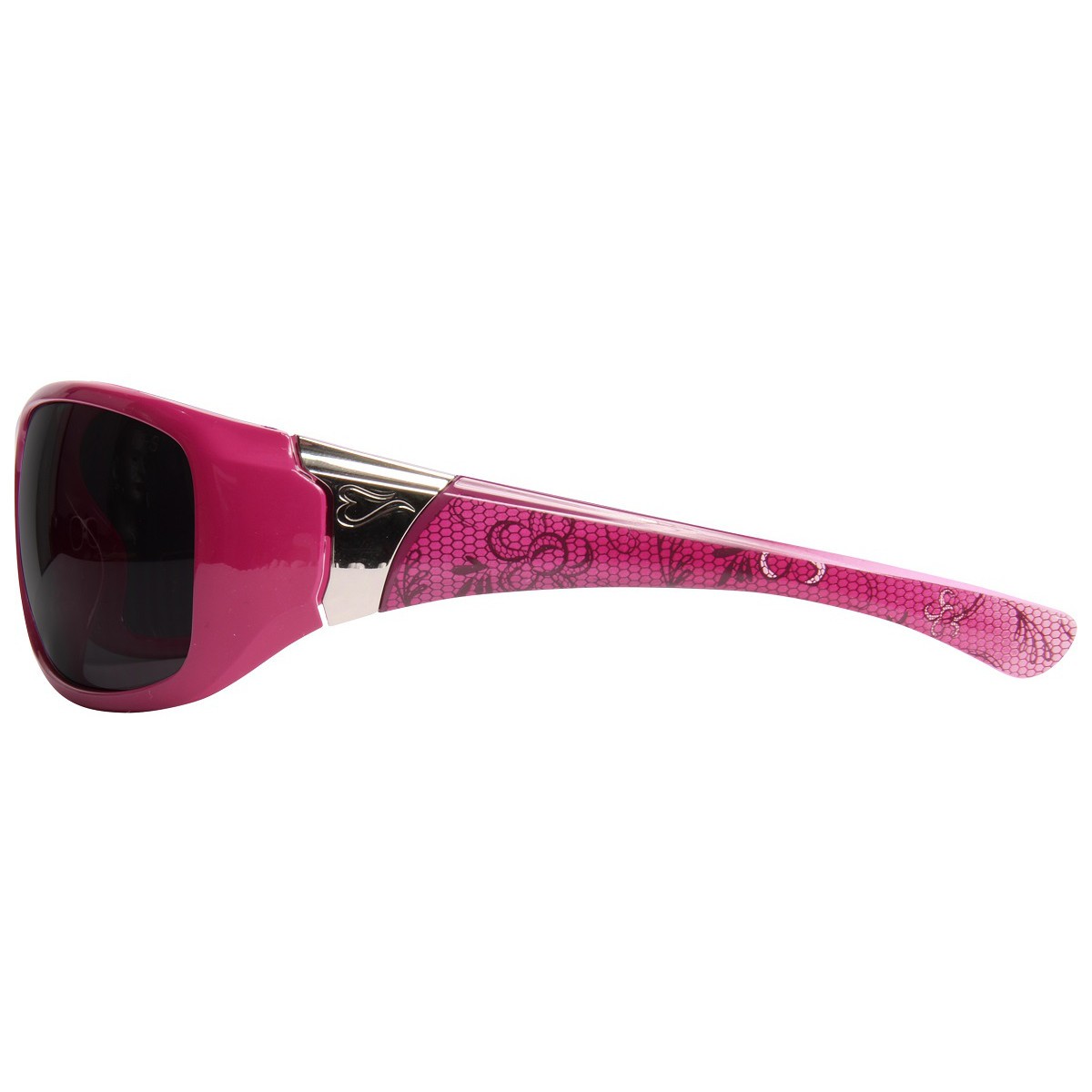 Womens Pink Camo Safety Sun Glasses Gray Lens w/ Strap ERB 15342 NEW ANSI Z87.1 