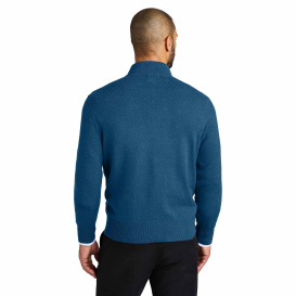 Port Authority SW2900 Easy Care 1/4-Zip Sweater - Aegean Blue Heather