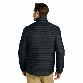 Eddie Bauer EB514 Packable Quilted Full-Zip - Black