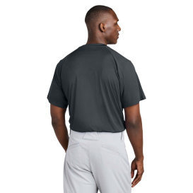 Sport-Tek ST359 PosiCharge Competitor 2-Button Henley - Iron Grey