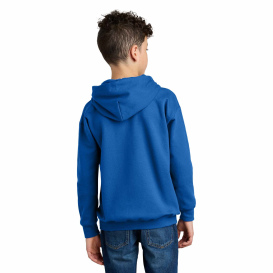 Gildan SF500B Youth Softstyle Midweight Fleece Hoodie - Royal
