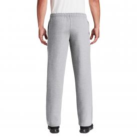 Gildan 12300 DryBlend Open Hem Sweatpants - Sport Grey