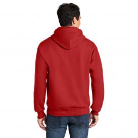 Gildan 12500 DryBlend Pullover Hooded Sweatshirt - Red