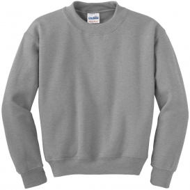 Gildan 18000B Youth Heavy Blend Crewneck Sweatshirt - Sport Grey ...