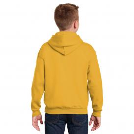Gildan 18500B Youth Heavy Blend Hooded Sweatshirt - Gold