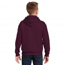 Gildan 18500B Youth Heavy Blend Hooded Sweatshirt - Maroon