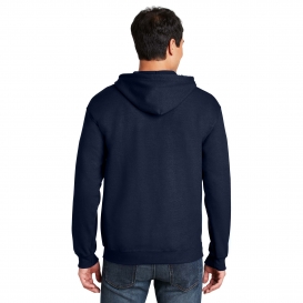 Gildan 18600 Heavy Blend Full-Zip Hooded Sweatshirt - Navy | Full Source