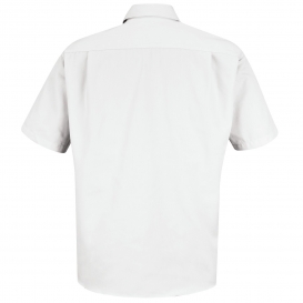 Red Kap 1T22 Meridian Performance Twill Shirt Short Sleeve - White