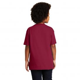 Gildan 2000B Youth Ultra Cotton 100% US Cotton T-Shirt - Carolina Red