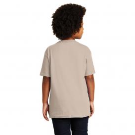 Gildan 2000B Youth Ultra Cotton 100% US Cotton T-Shirt - Sand
