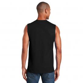 Gildan 2700 Ultra Cotton Sleeveless T-Shirt - Black