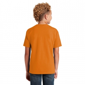 Jerzees 29B Youth Dri-Power Active 50/50 Cotton/Poly T-Shirt - Tennessee Orange