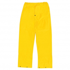 MCR Safety 400PW Cyclone Limited Flammability Elastic Waist Pants w/ Fly - .35mm PVC/Nylon/PVC