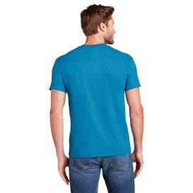 Hanes 4200 X-Temp T-Shirt - Neon Blue Heather