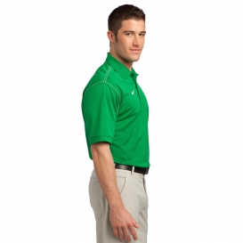 Nike 443119 Dri-FIT Sport Swoosh Pique Polo - Lucky Green