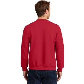 Jerzees 4662M Super Sweats NuBlend Crewneck Sweatshirt - True Red