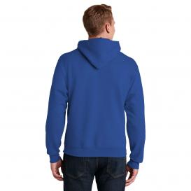 Jerzees 4997M Super Sweats NuBlend Pullover Hooded Sweatshirt - Royal