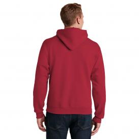 Jerzees 4997M Super Sweats NuBlend Pullover Hooded Sweatshirt - True Red