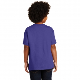 Gildan 5000B Youth Heavy 100% Cotton T-Shirt - Cobalt